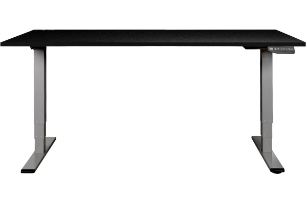 CONTINI Bürotisch ET225E 180x80cm 112183 schwarz/grau – Bild 2