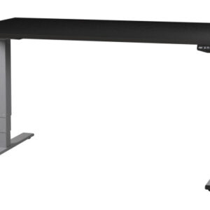 CONTINI Bürotisch ET225E 180x80cm 112183 schwarz/grau