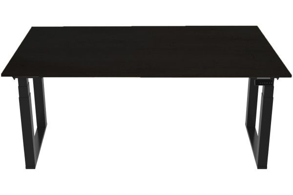 CONTINI Bürotisch ET223Q 160x80cm 112185 schwarz/schwarz – Bild 2