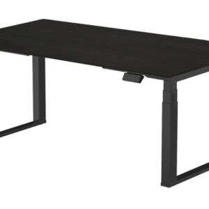 CONTINI Bürotisch ET223Q 180x80cm 112186 schwarz/schwarz