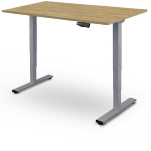 CONTINI Bürotisch ET225E 140x80cm 112377 Eiche/grau