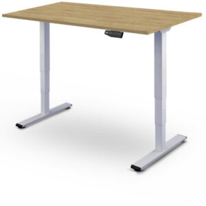 CONTINI Bürotisch ET225E 140x80cm 112378 Eiche/weiss