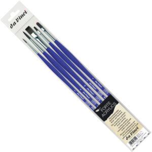 DA VINCI Schulpinsel-Set Forte Acrylic VA-5273_0 Grösse ass., Synthetik 5 Stück