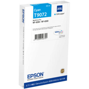 EPSON Tintenpatrone XXL cyan T90724N WF 6090/6590 7000 Seiten