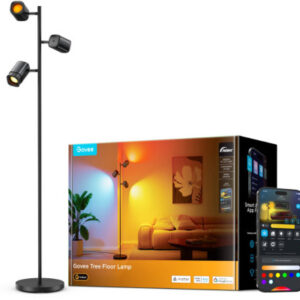 GOVEE     Stehleuchte Tree H60B2311  schwarz, Matter