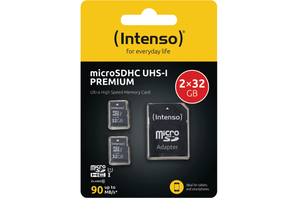 INTENSO Micro SD class 10 2x32GB 3423482 – Bild 2