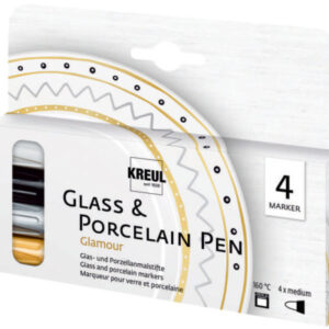 KREUL Porzellanmarker KR-16431 Glamour, 4 Set