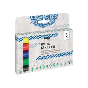 KREUL Textil Marker medium KR-90710 5er Set