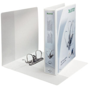 LEITZ Präsentations-Ordner 180°6.5cm 42260001 2 Ringe weiss A4+