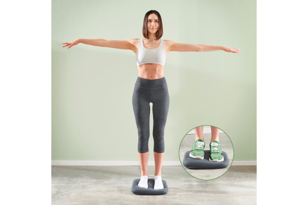 LEITZ Sitzkissen Ergo Active 653900-89 dunkelgrau Balance – Bild 3