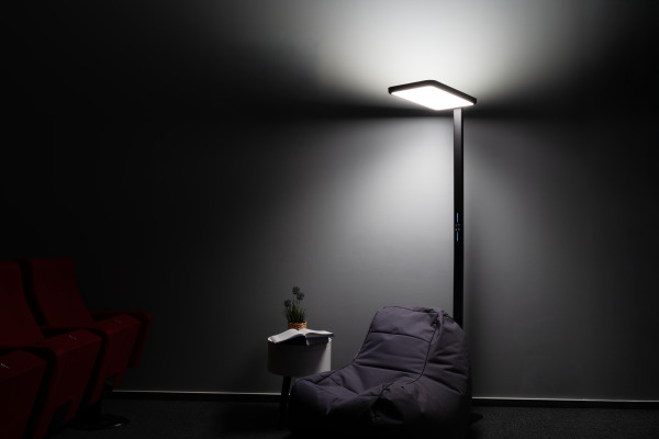 LUXULA Stehleuchte LX700190 schwarz, dimmbar – Bild 3