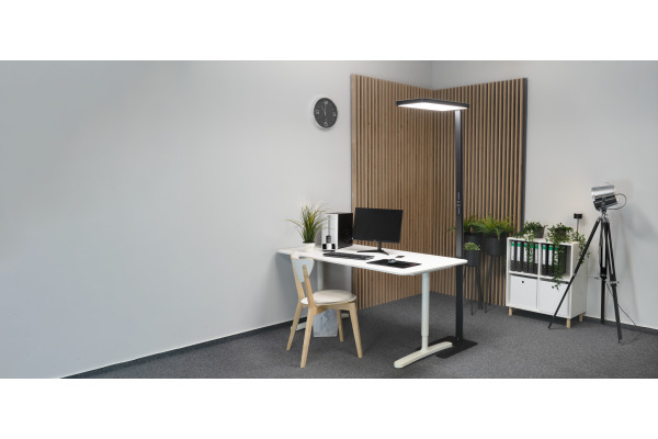 LUXULA Stehleuchte LX700190 schwarz, dimmbar – Bild 4