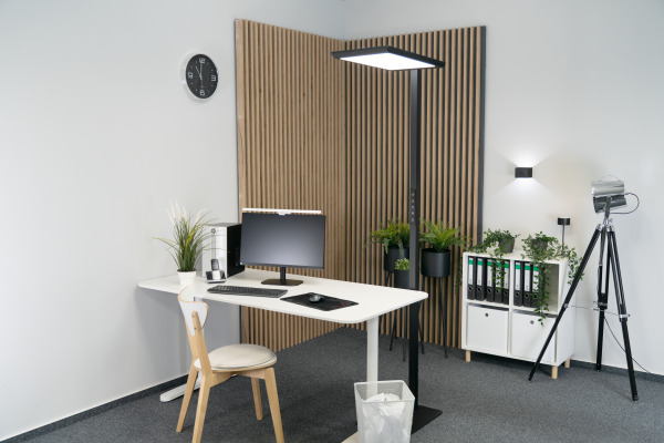 LUXULA Stehleuchte ECO Line LX700192 schwarz, dimmbar – Bild 4