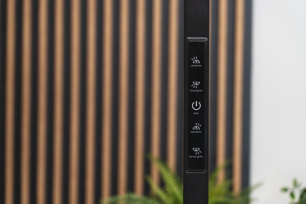 LUXULA Stehleuchte DUO Line LX700194 schwarz, dimmbar – Bild 3