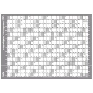 MAGNETOP. Jahresplaner-Folie 1235126 835x590mm 2026