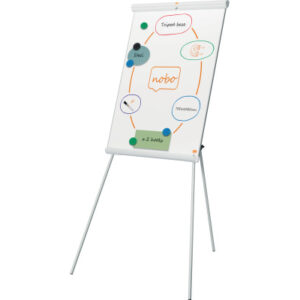 NOBO Flipchart PremiumPlus 70x100cm 1915701 grau, Dreibeinstativ