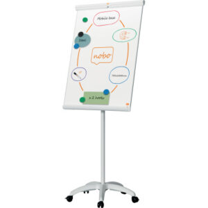 NOBO Flipchart PremiumPlus 70x100cm 1915701 grau, Mobil