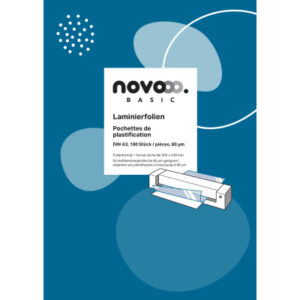 NOVOOO Laminierfolie A3 47100000 glanz, 80my 100 Stück