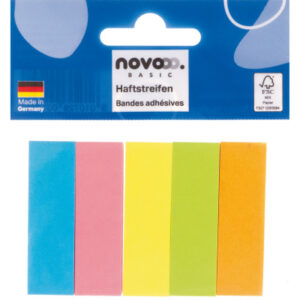 NOVOOO Index Marker Basic 15x50mm 311911 5-farbig 5x100