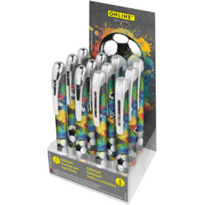 ONLINE College Schreibgeräte 08425/12 Soccer, assortiert 12 Stück