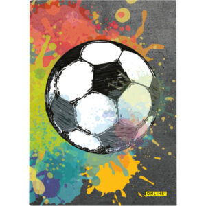 ONLINE Kladde Soccer A5 10173/6 80g, 96 Blatt, dotted