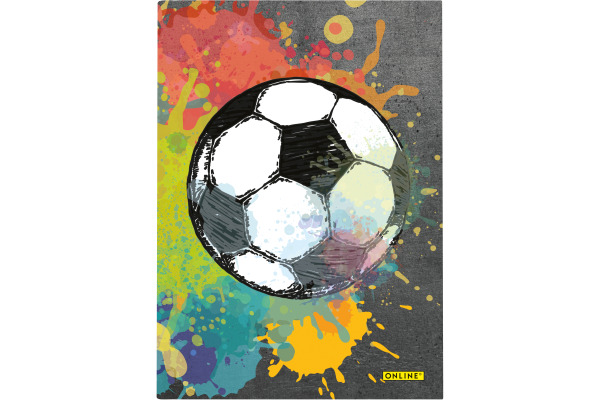 ONLINE Kladde Soccer A5 10173/6 80g, 96 Blatt, dotted