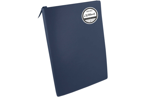 ONLINE Notizbuch Soft Cover A5 16001 blau, liniert 80 Blatt – Bild 2