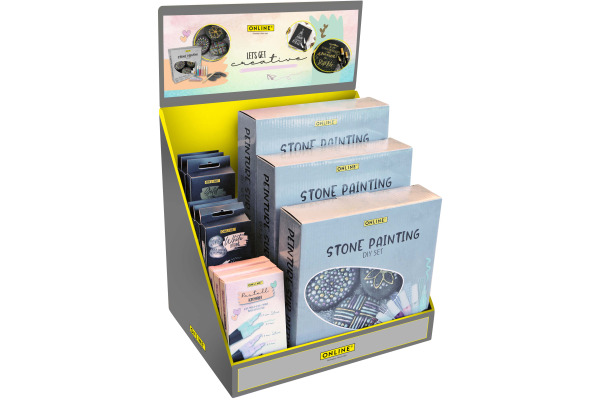 ONLINE Kreativ & Lettering Set 82090 Lettering & Stone 4-teilig