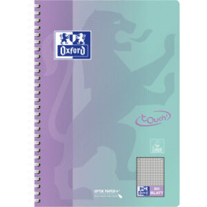 OXFORD Spiralheft Touch B5 400206956 ass. dots 80 Blatt