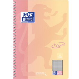 OXFORD Spiralheft Touch B5 400207025 ass. liniert 80 Blatt