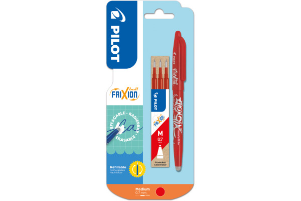 PILOT Roller FriXion Ball + Mine 150.014.0 rot, refill, radierbar