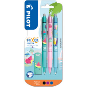 PILOT Frixion Clicker Pool Party 150.540.0 assortiert 3 Stück