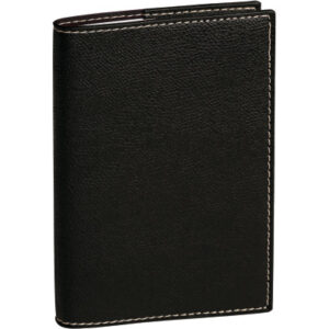 QUO-VADIS Texthebdo Club 26/27 296036Q 1W/2S 12M schwarz DE 16x24cm