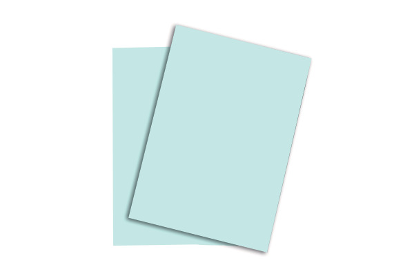 RAINBOW Papier hellblau/82 A4 88043114 hellblau, 120g 250 Blatt