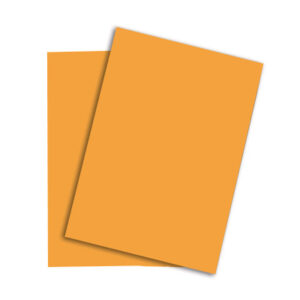 RAINBOW Papier mittelorange/22 A4 88043129 mittelorange, 160g 250 Blatt