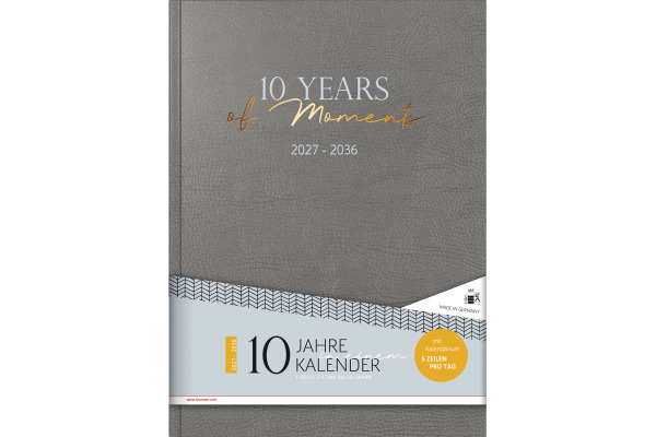RIDOIDE 10 Jahresagenda 2027-2036 702240401 1T/1S grau DE 21x29.1cm – Bild 2
