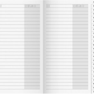 RIDOIDE M-Planer Adressregister 7045790 48 Seiten 8.7x15.3cm