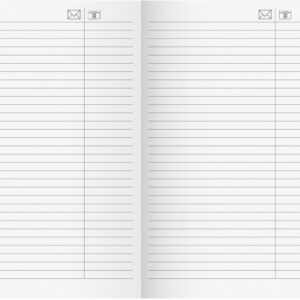 RIDOIDE Uni-Planer Adressregister 7048040 16 Seiten 10.4x15.3cm