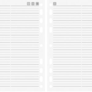 RIDOIDE Timing 1 Adressregister 7065461 32 Blatt 14.8x21cm