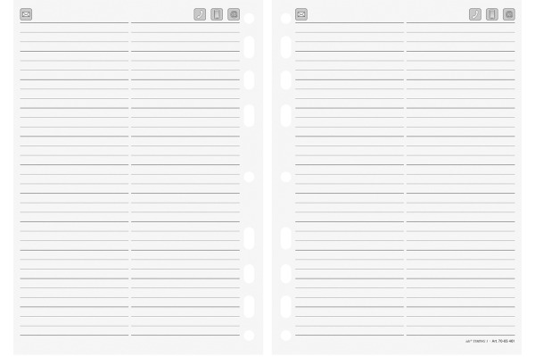 RIDOIDE Timing 1 Adressregister 7065461 32 Blatt 14.8x21cm