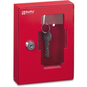 RIEFFEL Notschlüsselkasten A15166 rot, 152x120x38mm