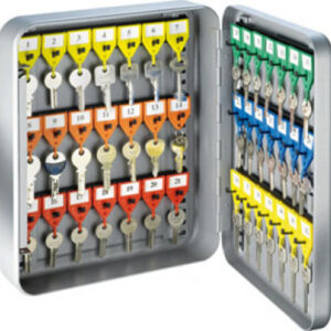 RIEFFEL   Schlüsselkasten KyStor    grau A15616    32x24x8cm             42 Haken