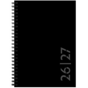 SIMPLEX Schüleragenda Colors 26/27 40133S927 1W/2S 17M schwarz ML 12x16.5cm