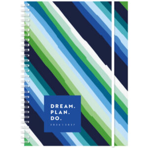 SIMPLEX Schüleragenda Emotions 26/27 500220.27 1W/2S 17M Stripes ML 12x16.5cm