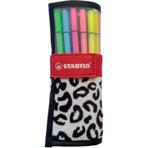 STABILO Rollerset Pen 68 1mm CH6825080 Schneeleo 25 Stück