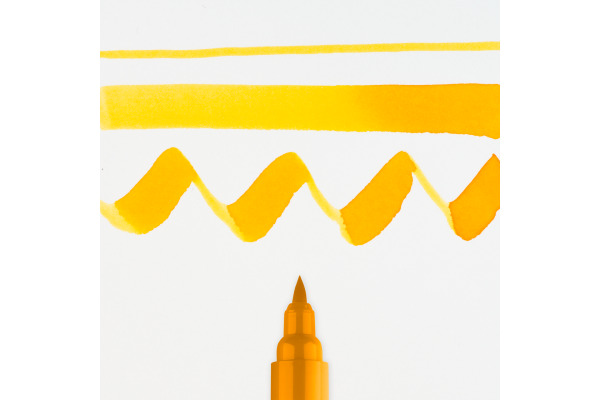 TALENS Ecoline Brush Pen 11502020 dunkelgelb – Bild 2