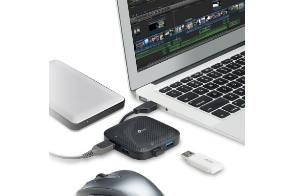 TP-LINK 4 Port USB 3.0 Hub UH400 – Bild 4