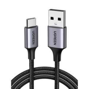 UGREEN Cable Fast Charging 3A Max 60126 1m,USB-A to USB-C,Black