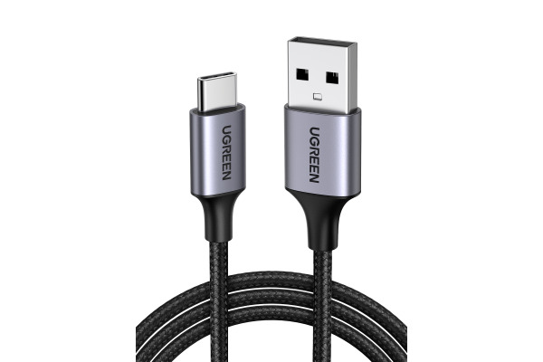UGREEN Cable Fast Charging 3A Max 60126 1m,USB-A to USB-C,Black