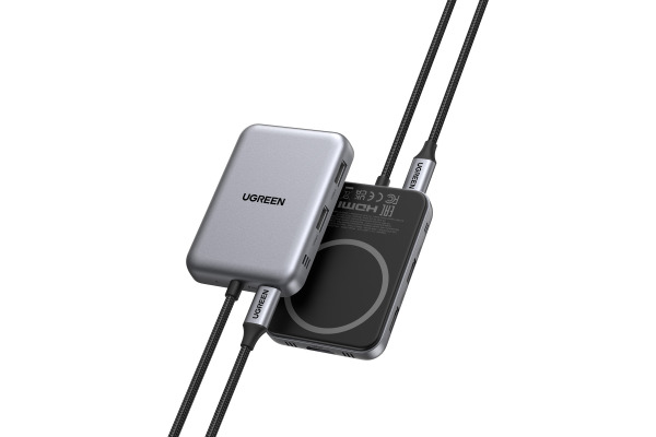 UGREEN Hub 7-in-1 USB-C 65759 Space Grey – Bild 2